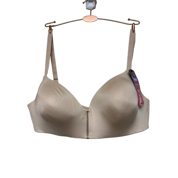 Maidenform Other - NEW! Maidenform Wireless Convertible Straps Paris Nude Beige Bra Women's Size 38